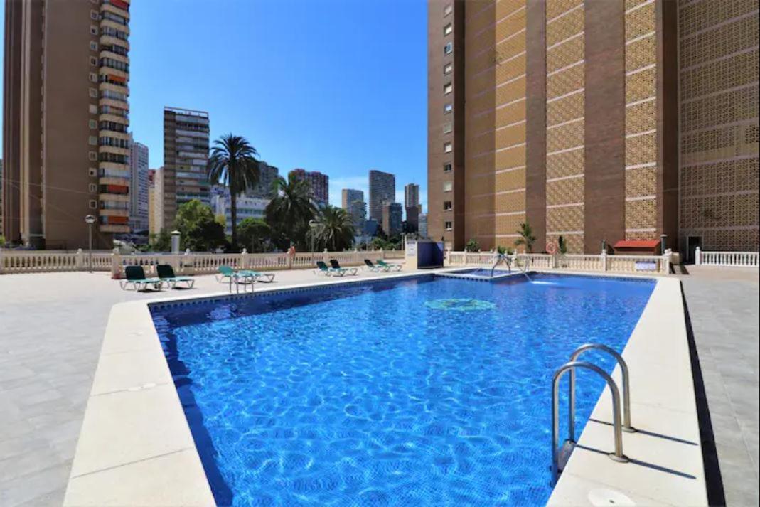 Precioso Apartamento A Estrenar En Primera Linea De Playa Benidorm Kültér fotó